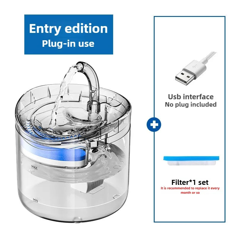 Auto Smart Cat Water Fountain