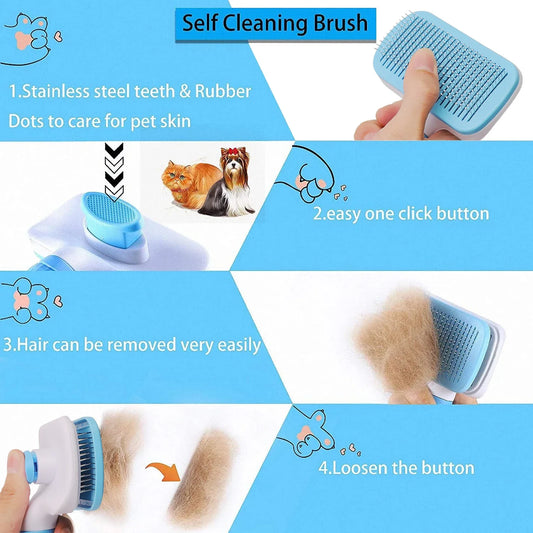 2-in-1 Pet Cleaning Brush