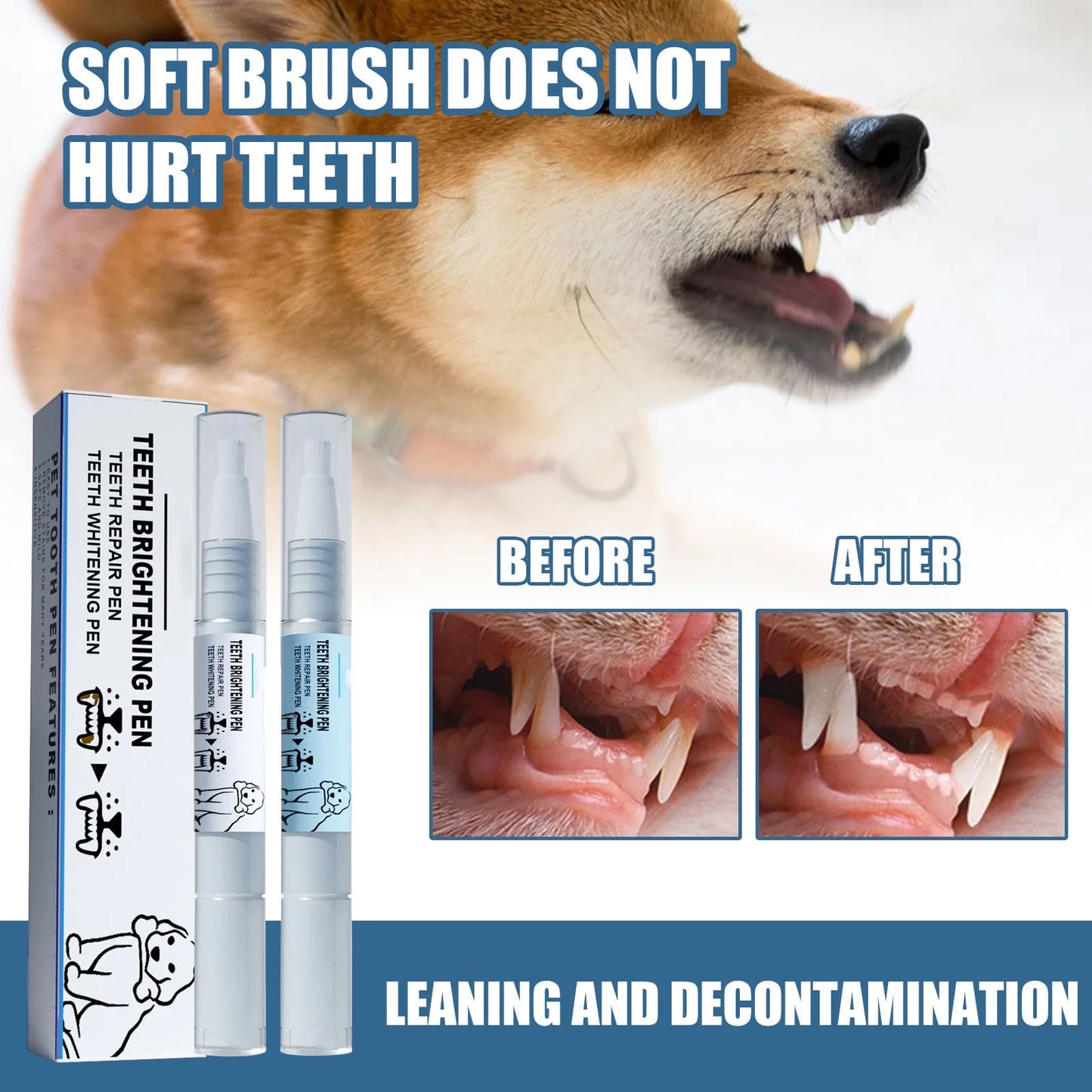 3 Ml Pet Teeth Cleaning Tools