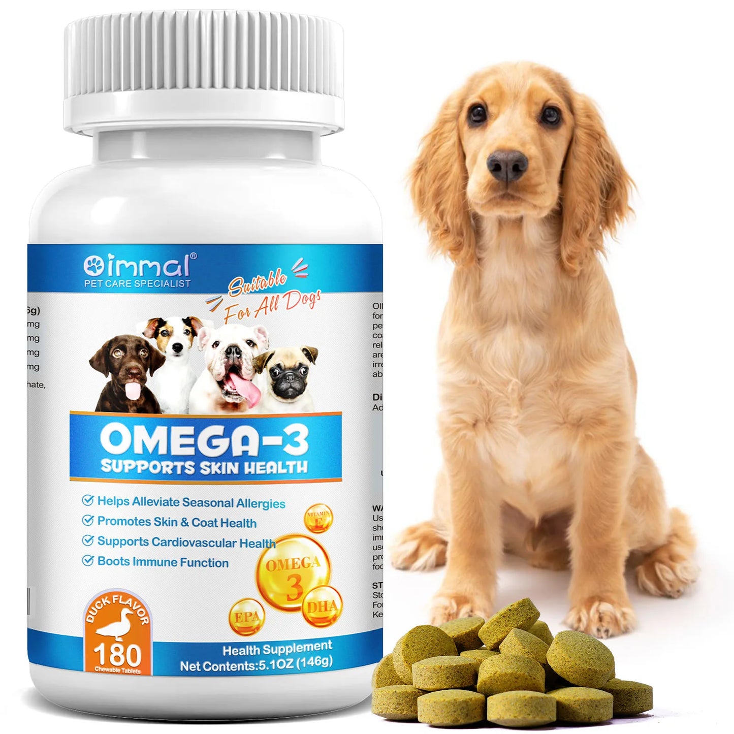 OMEGA-3 Health Supplement Suit