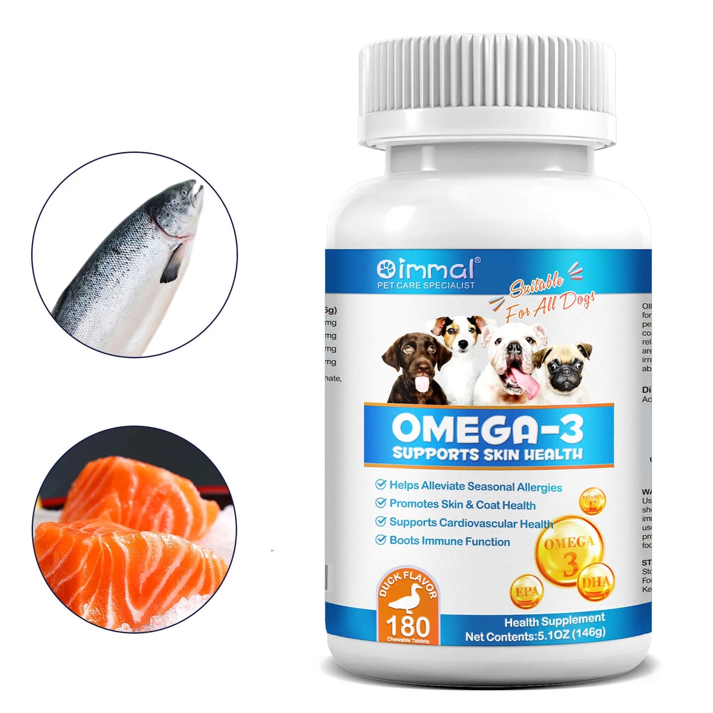 OMEGA-3 Health Supplement Suit