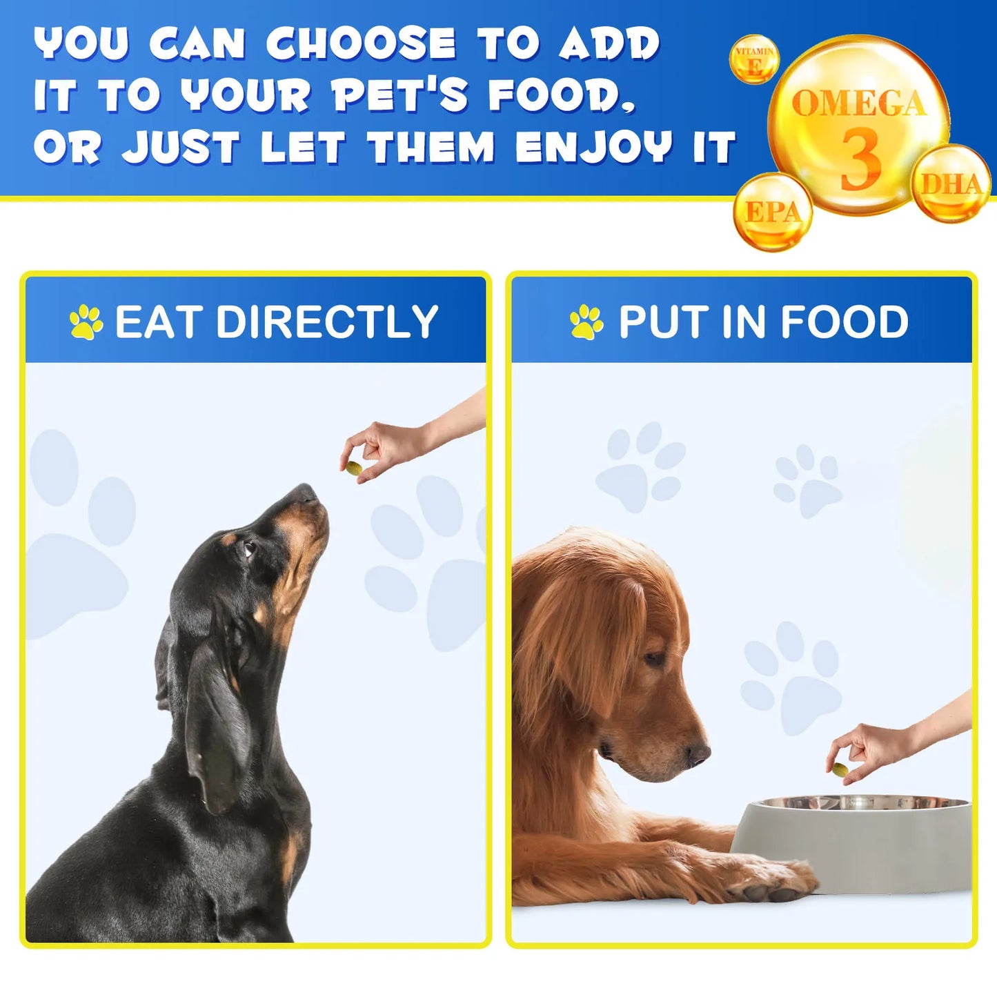 OMEGA-3 Health Supplement Suit