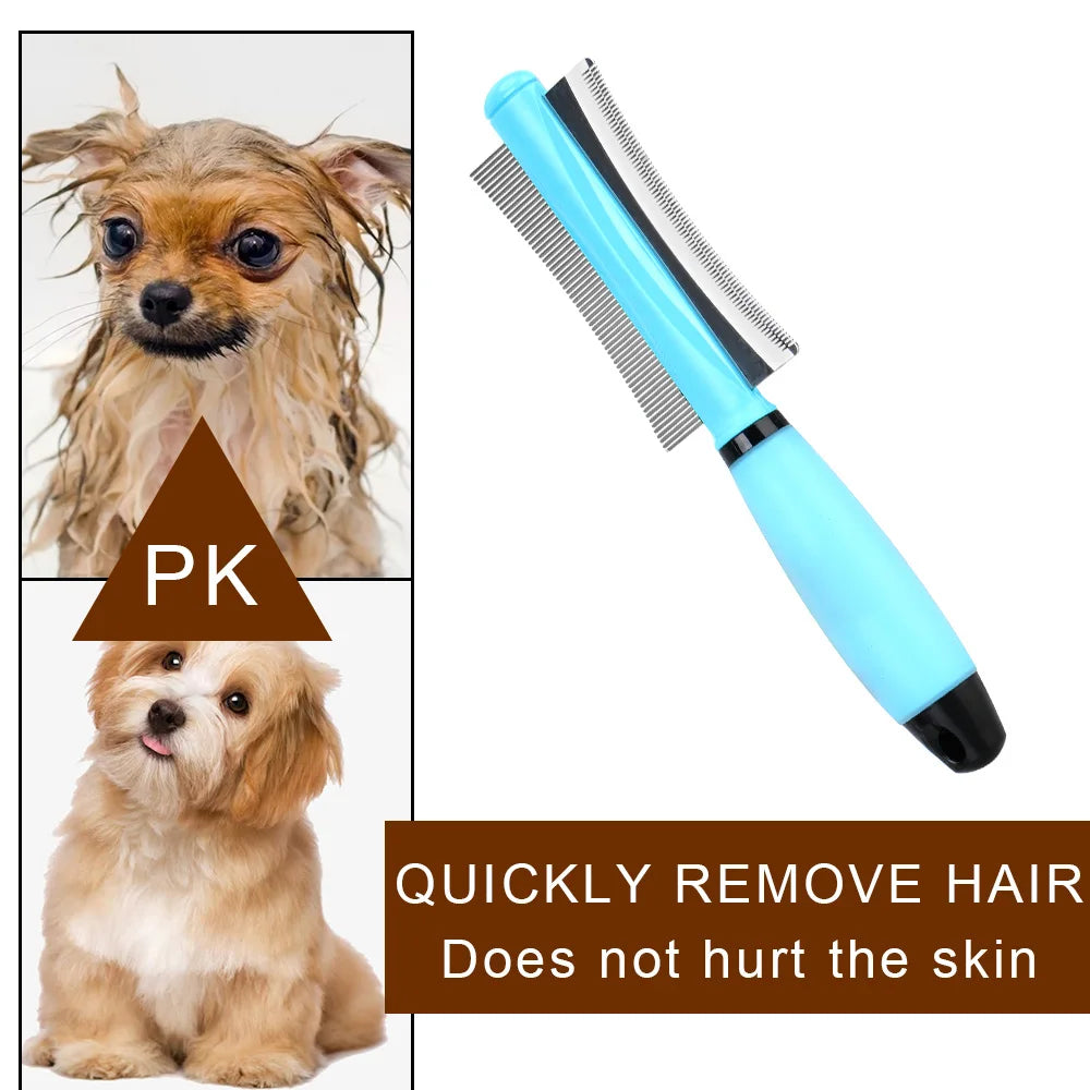 Double-Sided Pet Grooming Comb