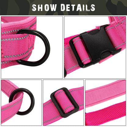 Reflective No-Pull Nylon Dog Harness