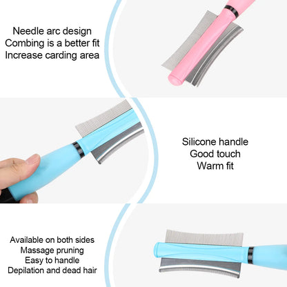 Double-Sided Pet Grooming Comb