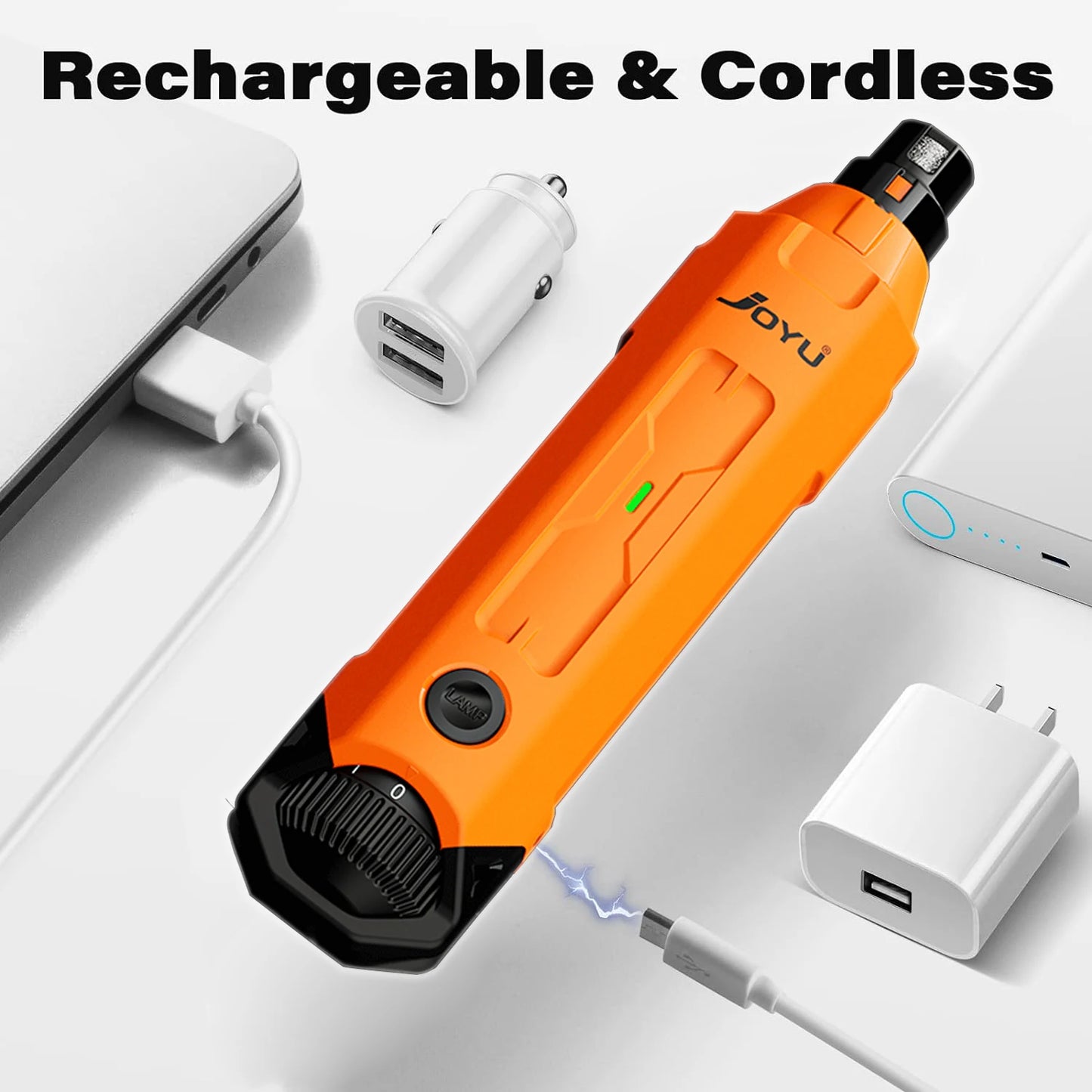 6-Speed Rechargeable Pet Nail Grinder