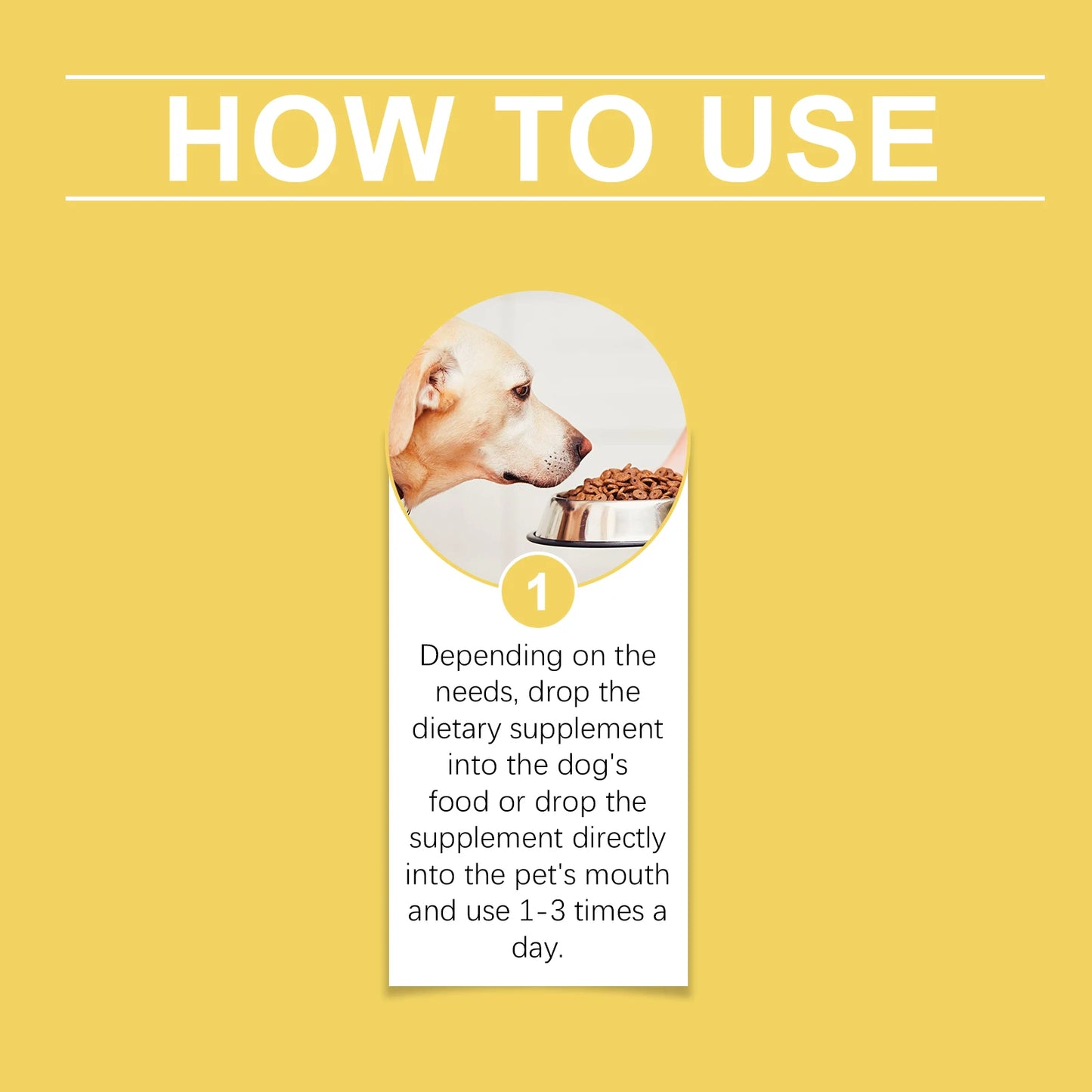 60ml Herbal Anti Inflammatory Pet Supplement