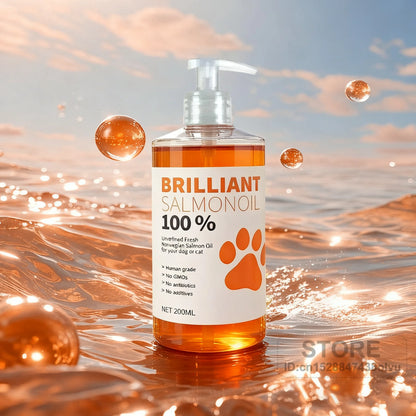 8 fl oz 200ML PET SALMON OIL