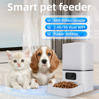 6L 5G Smart Camera APP Pet Feeder
