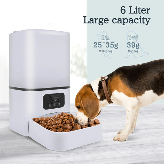 6L 5G Smart Camera APP Pet Feeder
