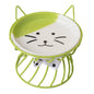 Elevated Cat Food Bowl Large Capacity