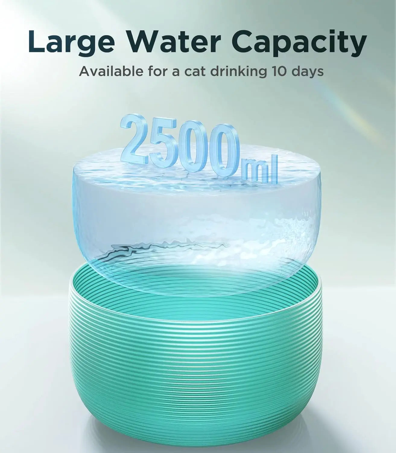 2.5L Smart Ultra Quiet Waterfall ﻿