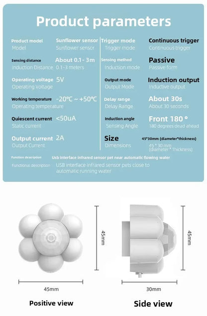 1PC Smart Pet Water Fountain