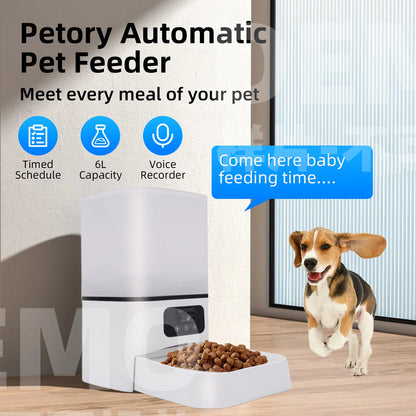6L 5G Smart Camera APP Pet Feeder