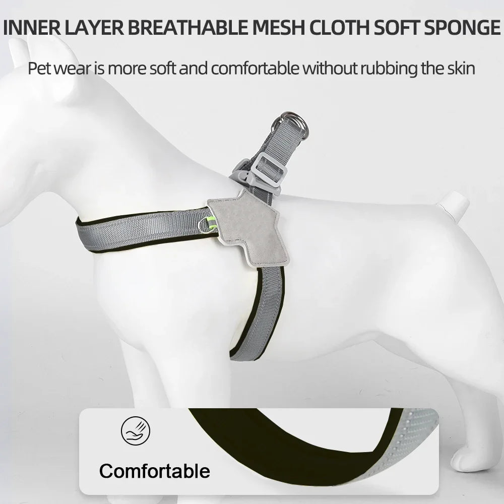 Adjustable Reflective Dog Harness