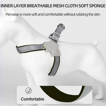 Adjustable Reflective Dog Harness