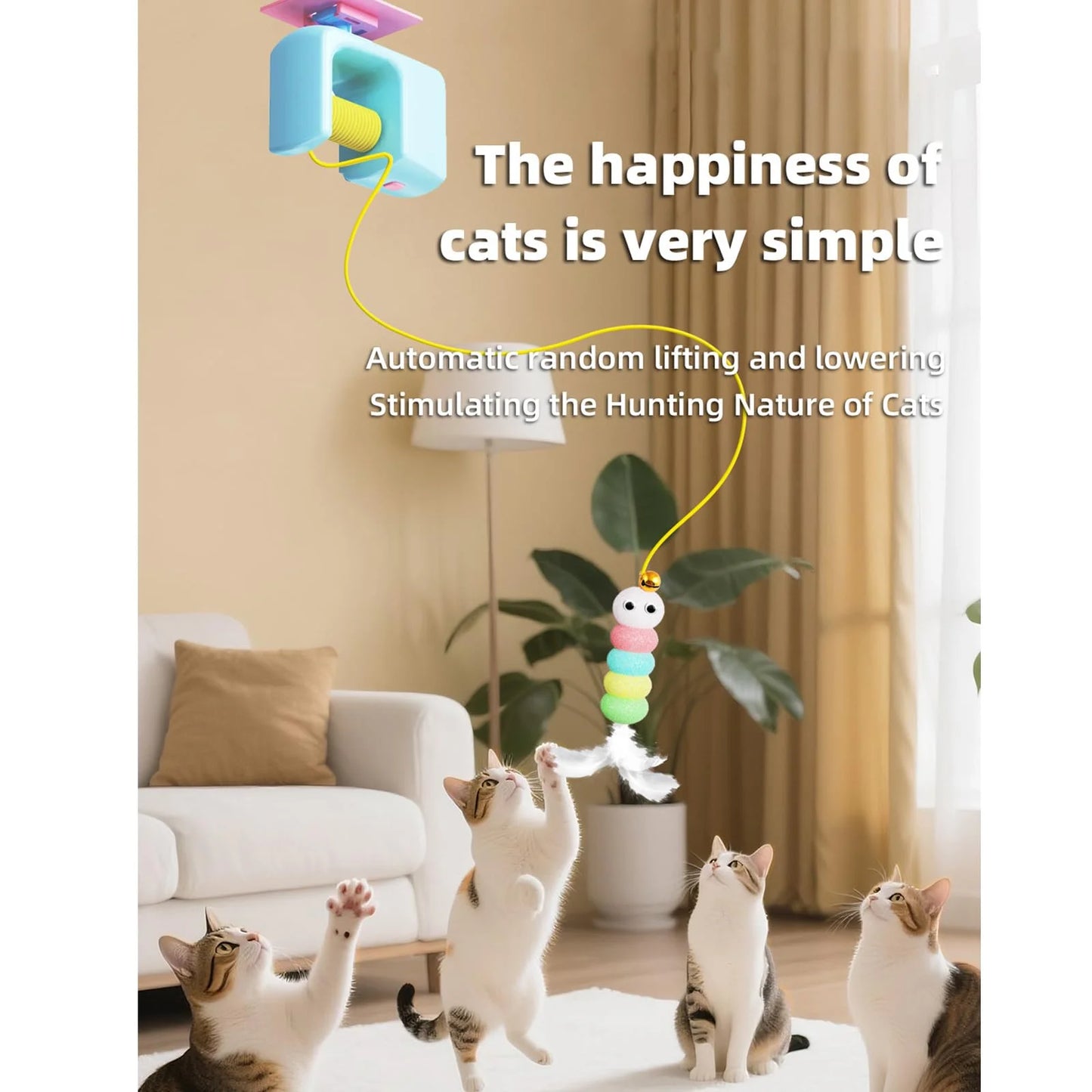 Rechargeable Interactive Cat Toys