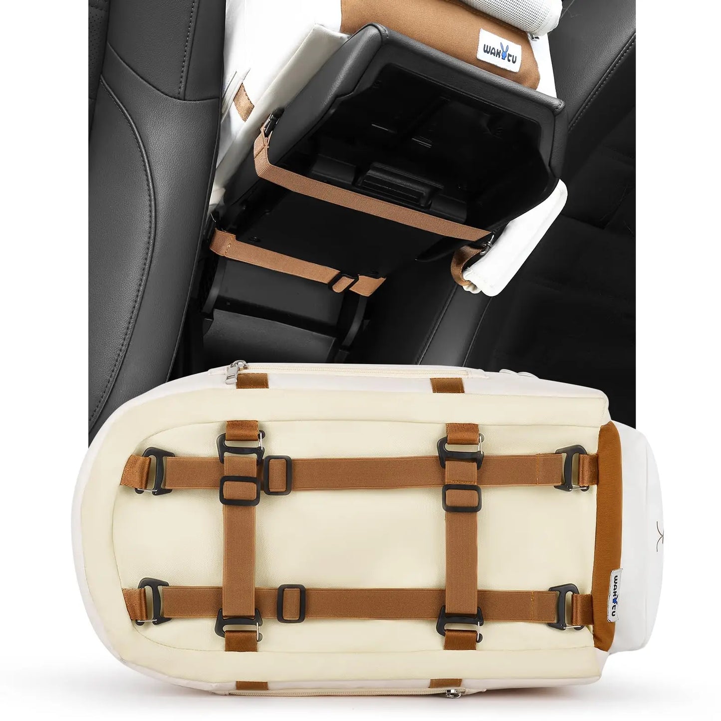 Dog car seat center console pet seat