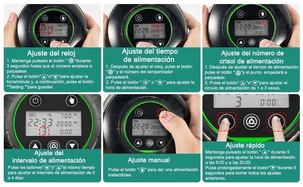 Automatic Food Dispenser with Timer