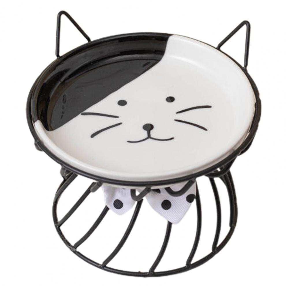 Elevated Cat Food Bowl Large Capacity