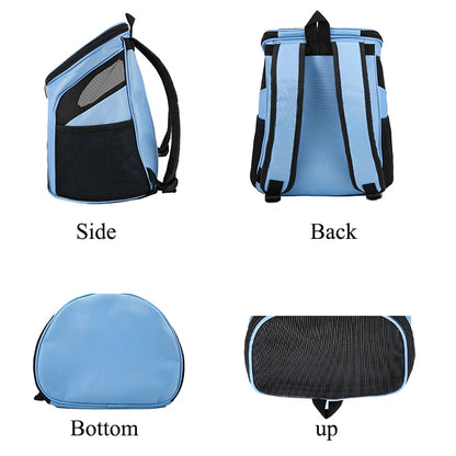 Portable Foldable Pet Mesh Carrier