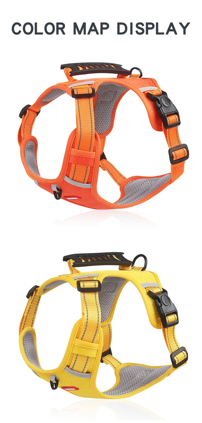 Breathable Reflective Pet Chest Strap