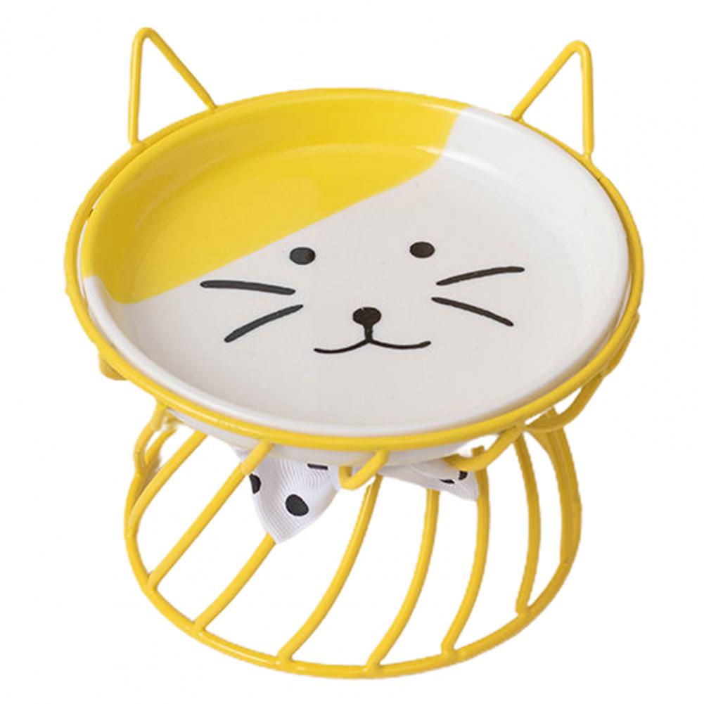 Elevated Cat Food Bowl Large Capacity