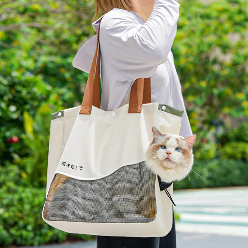 Breathable Pet Carrier Bag Handheld