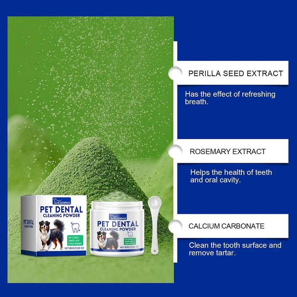 Dog Teeth Cleaning Powder