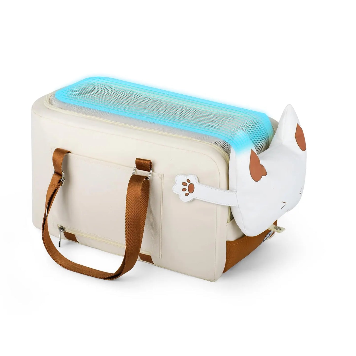 Dog car seat center console pet seat