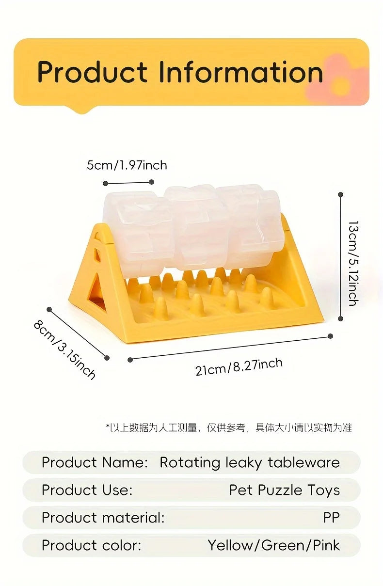 Interactive Dog Food Dispenser Toy