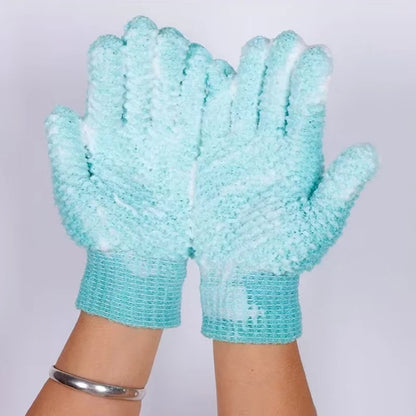 2PCS Exfoliating Bath Gloves
