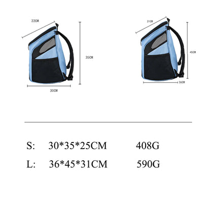 Portable Foldable Pet Mesh Carrier