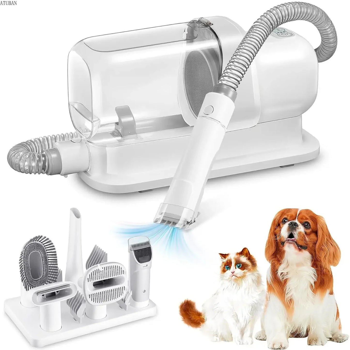 Pet Grooming Vacuum &  Kit