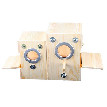 Wooden Bird Cage Nesting Box