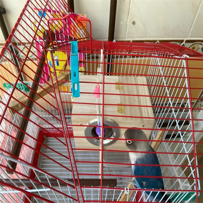 Wooden Bird Cage Nesting Box