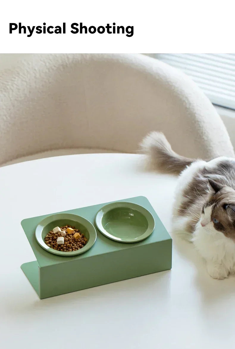 Pet Elevated Raised Food Water Bowls