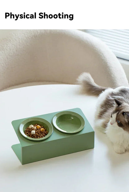 Pet Elevated Raised Food Water Bowls