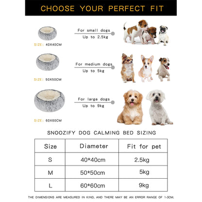 Donut Dog Bed for Large Dogs