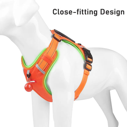 Breathable Reflective Pet Chest Strap