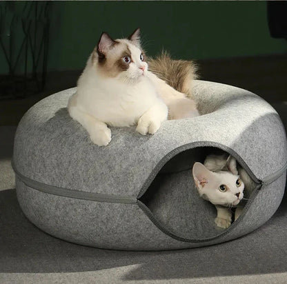 2-in-1 Interactive Felt pet House