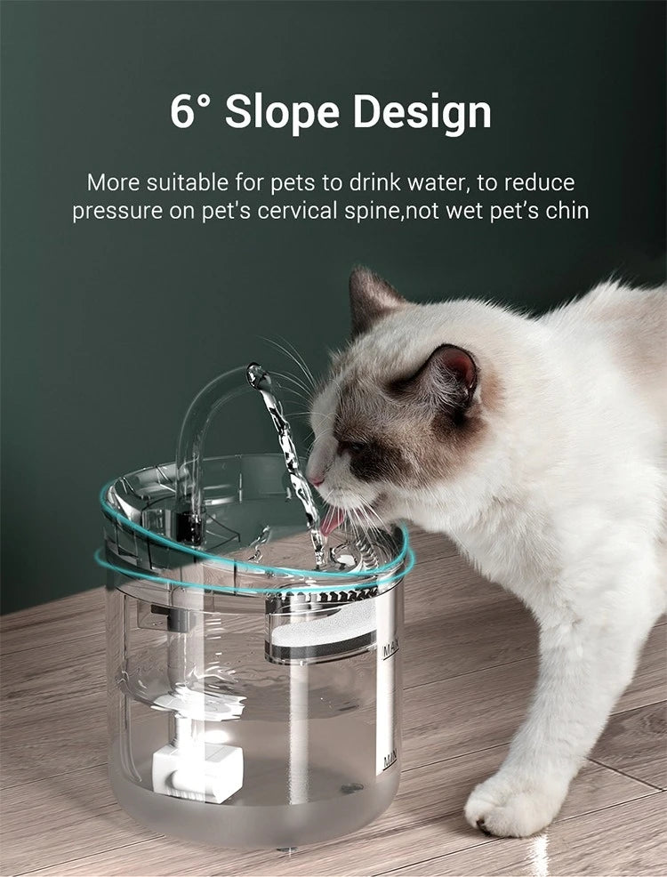 Auto Smart Cat Water Fountain