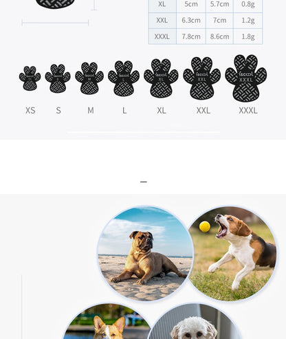 4-Pack Anti Slip Paw Grips Traction Pads