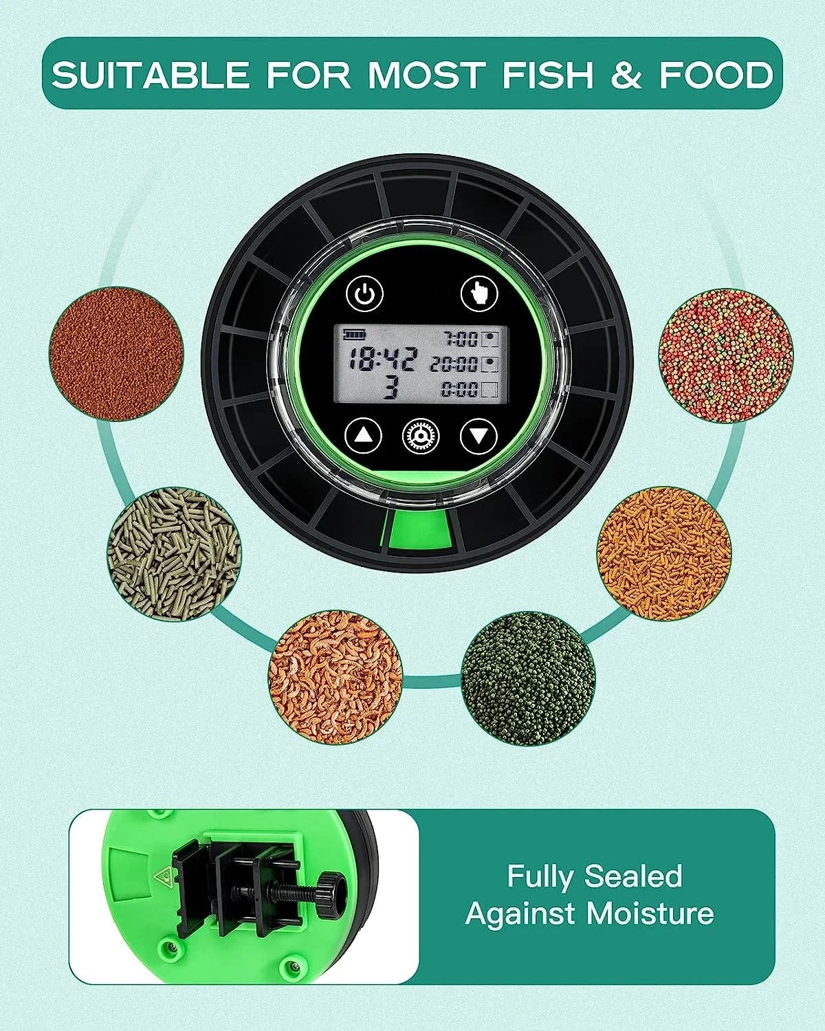 Automatic Food Dispenser with Timer