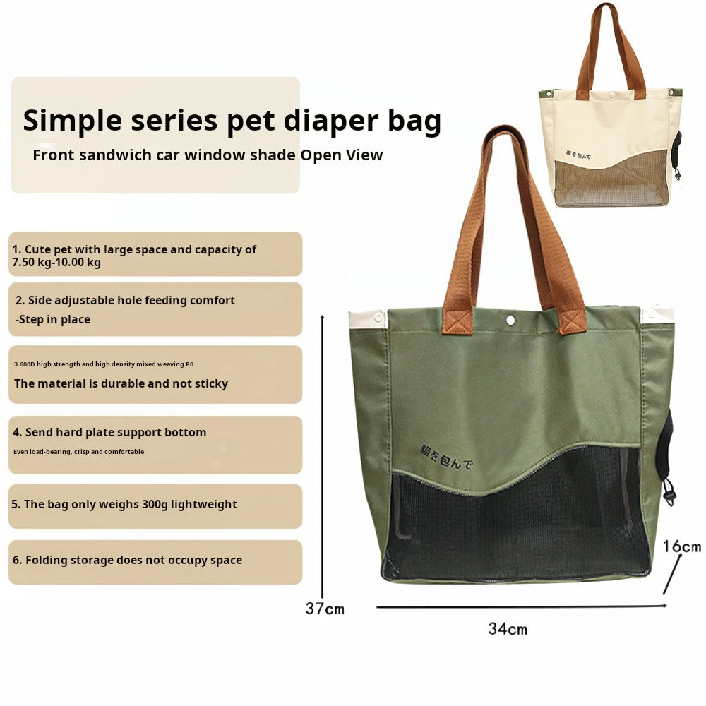 Breathable Pet Carrier Bag Handheld