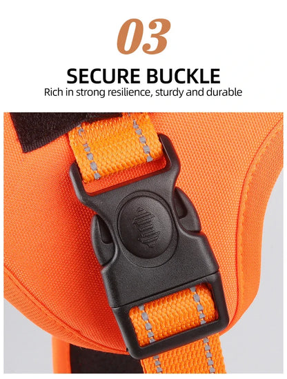 Multi Functional Nylon Reflective Dog Harness