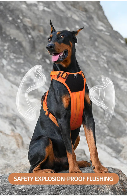 Multi Functional Nylon Reflective Dog Harness