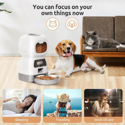 3.5L Smart Automatic Pet Feeder