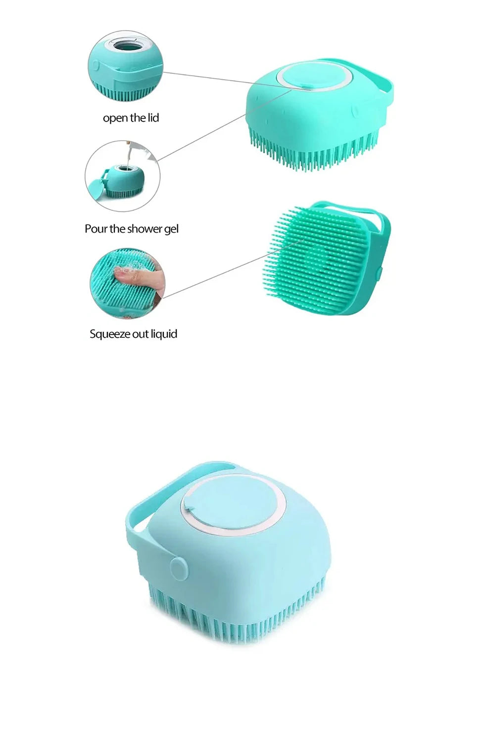 Pet Bathing Brush