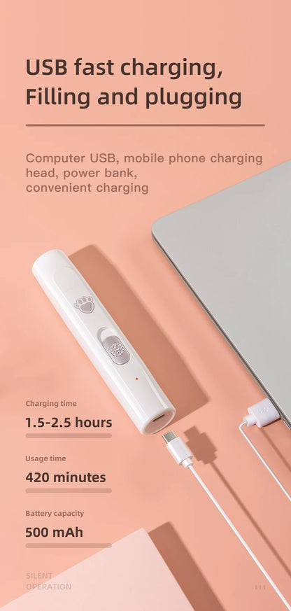 500 MAh 2-Speed Pet Nail Trimmers